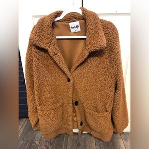 Fuzzy jacket, size XL